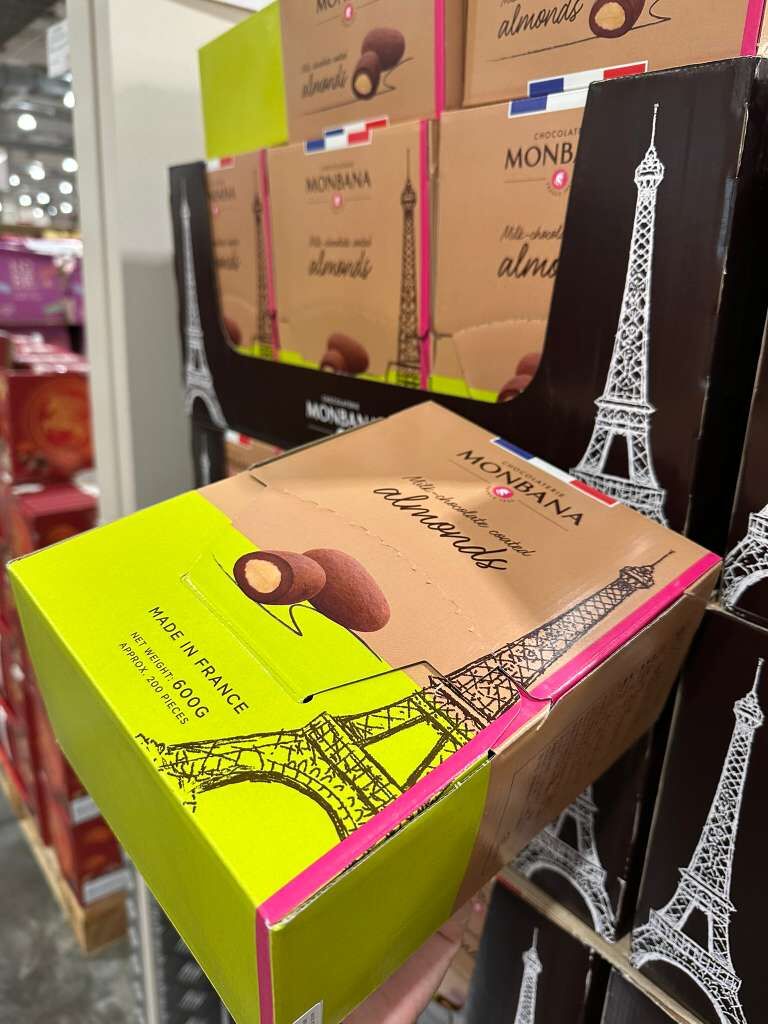 【直播】LX012419 Monbana 杏仁朱古力 600g