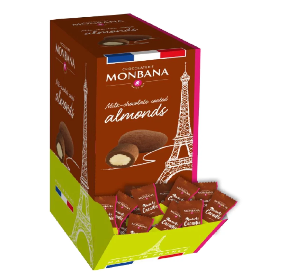 【直播】LX012419 Monbana 杏仁朱古力 600g