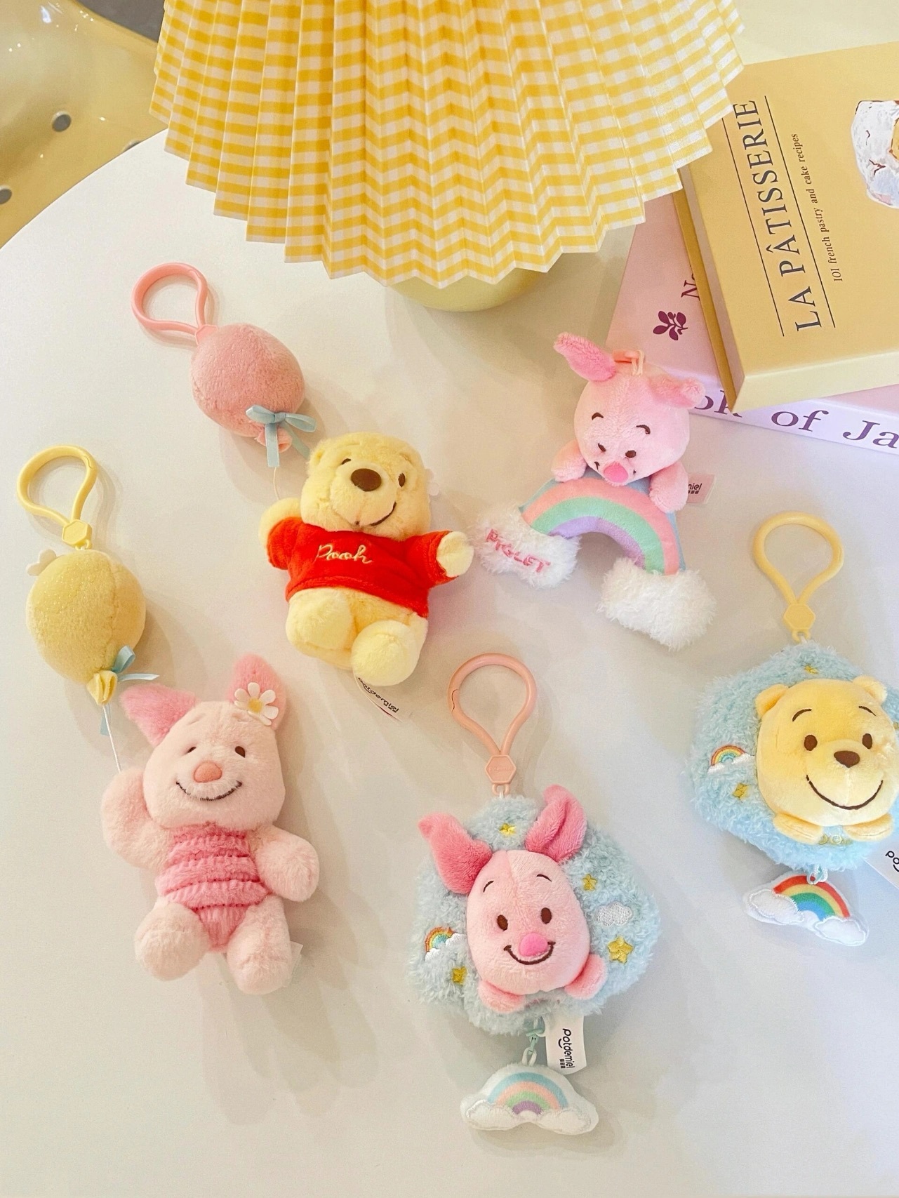 代購-POTDEMIEL 蜂蜜罐 x Disney/迪士尼 可愛 玩偶 毛絨吊飾