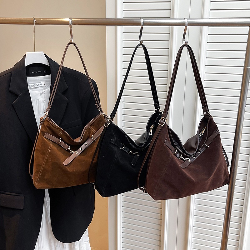 Retro Large Capacity Shoulder & Backpack Tote Bag