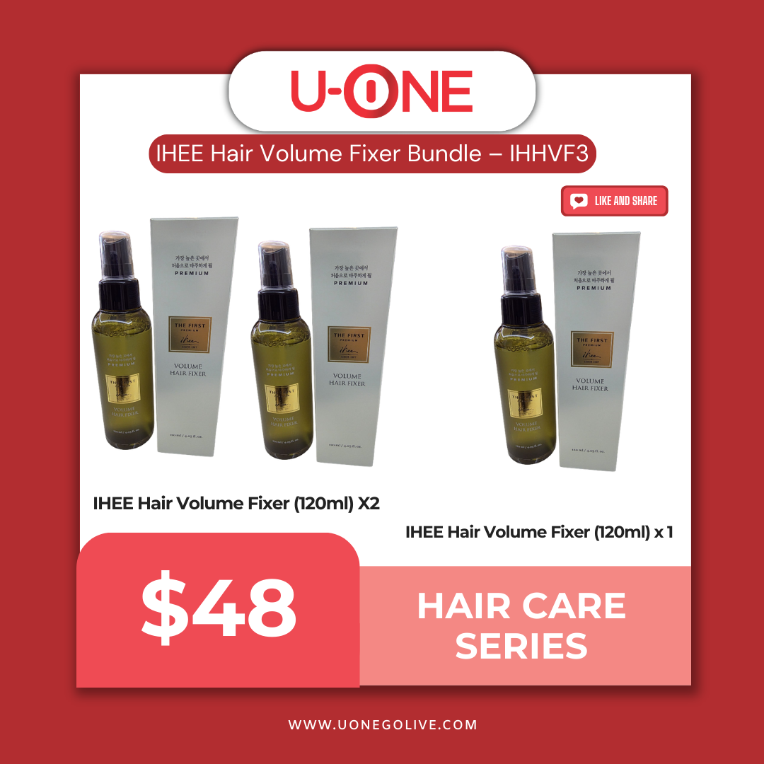 IHEE Hair Volume Fixer Bundle – IHHVF3