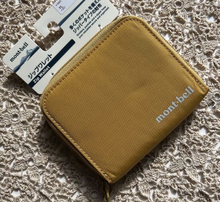 日本 mont-bell｜Zip Wallet 拉鍊短夾