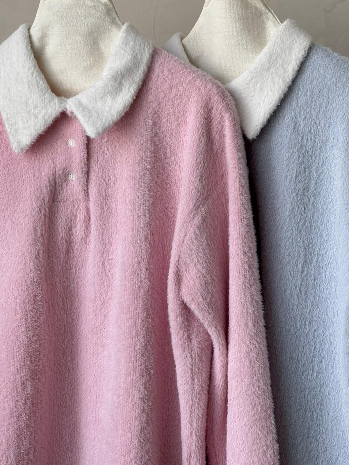 KR466 軟綿順滑毛巾POLO冷衫-2色