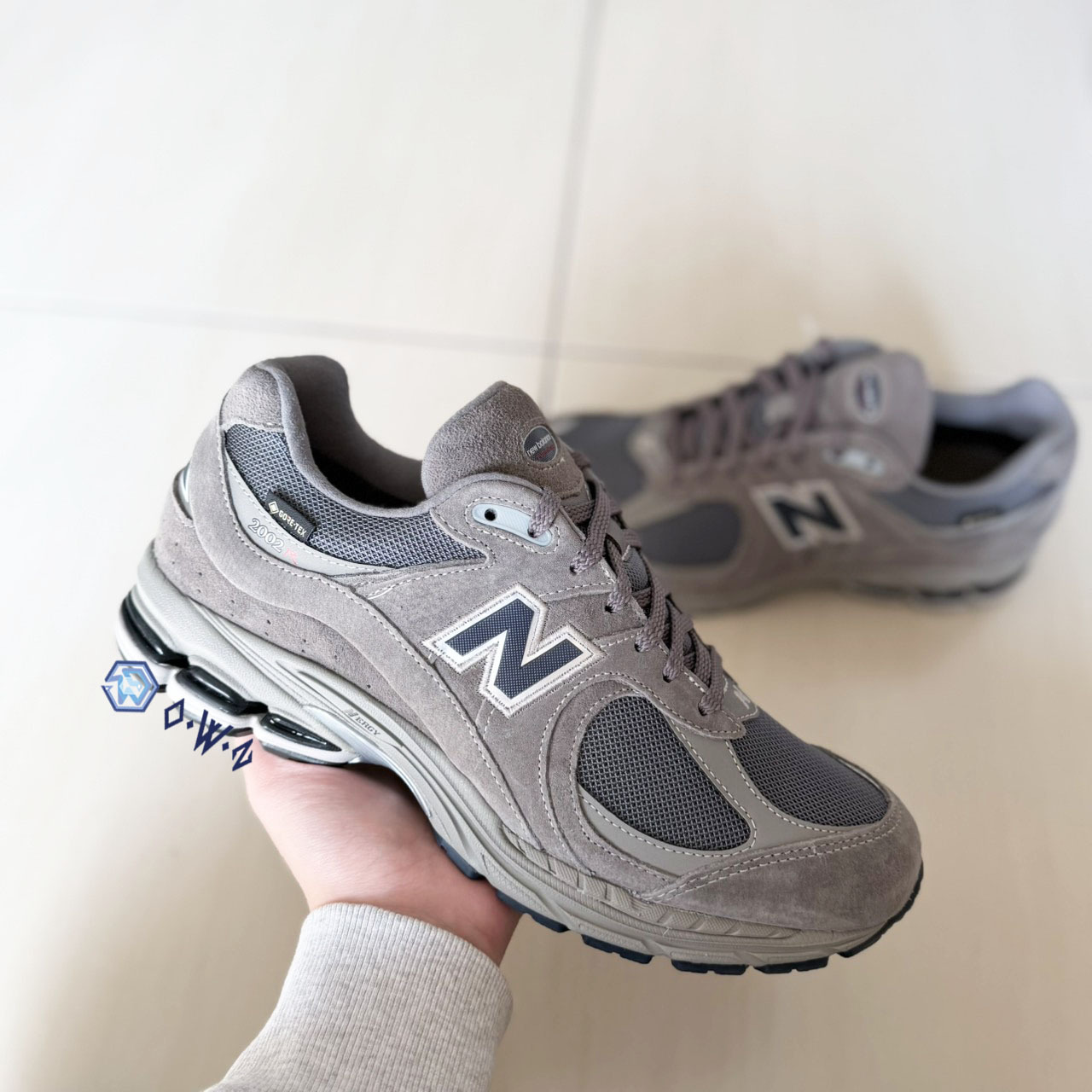 【OWN】New Balance 2002R Gore Tex 防水 麂皮 透氣 運動 慢跑 休閒鞋 不分男女 灰綠