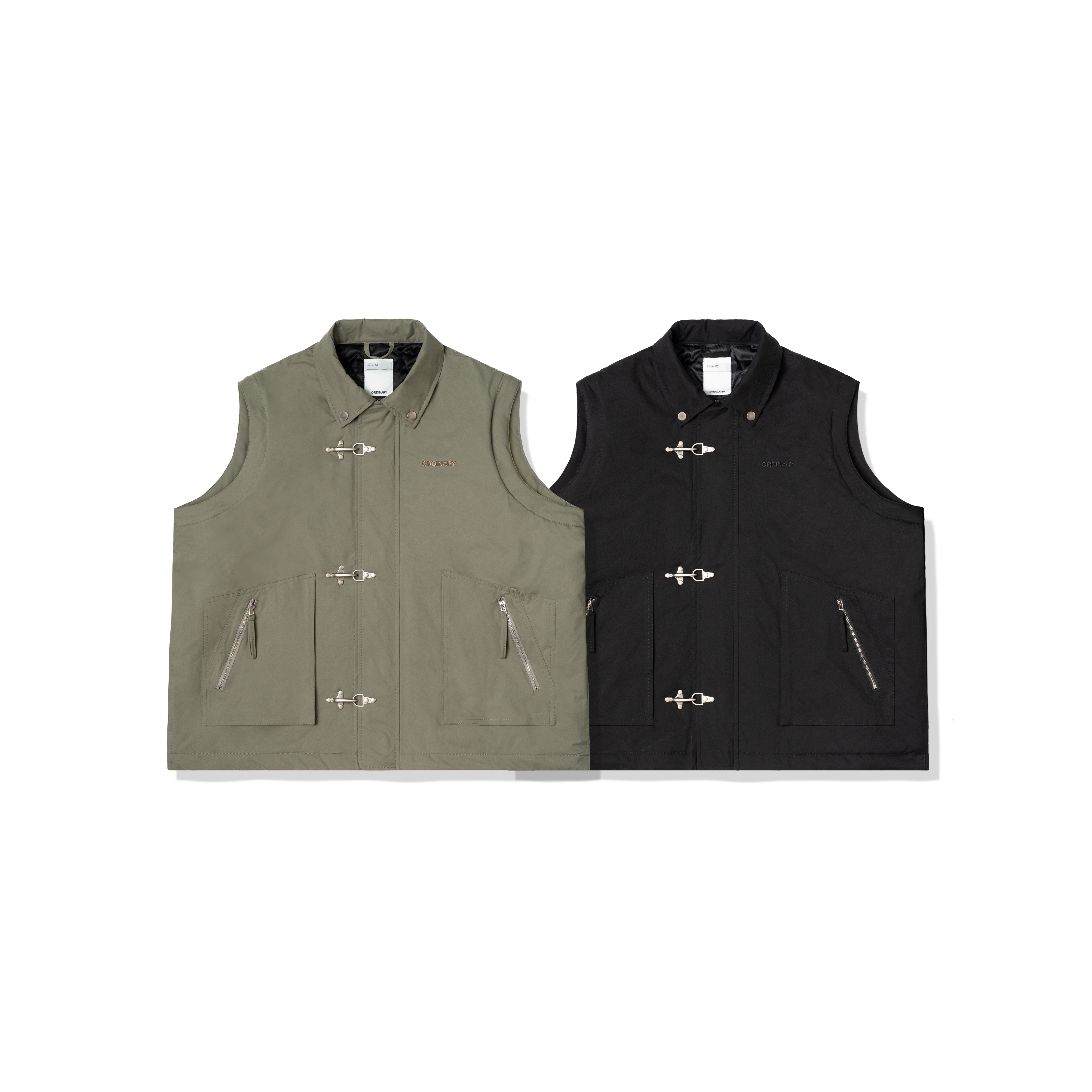 【車庫服飾】ORDINARY 2 WAY AIRCRAFT LATCH DOWN JACKET 兩用飛機扣鋪棉外套