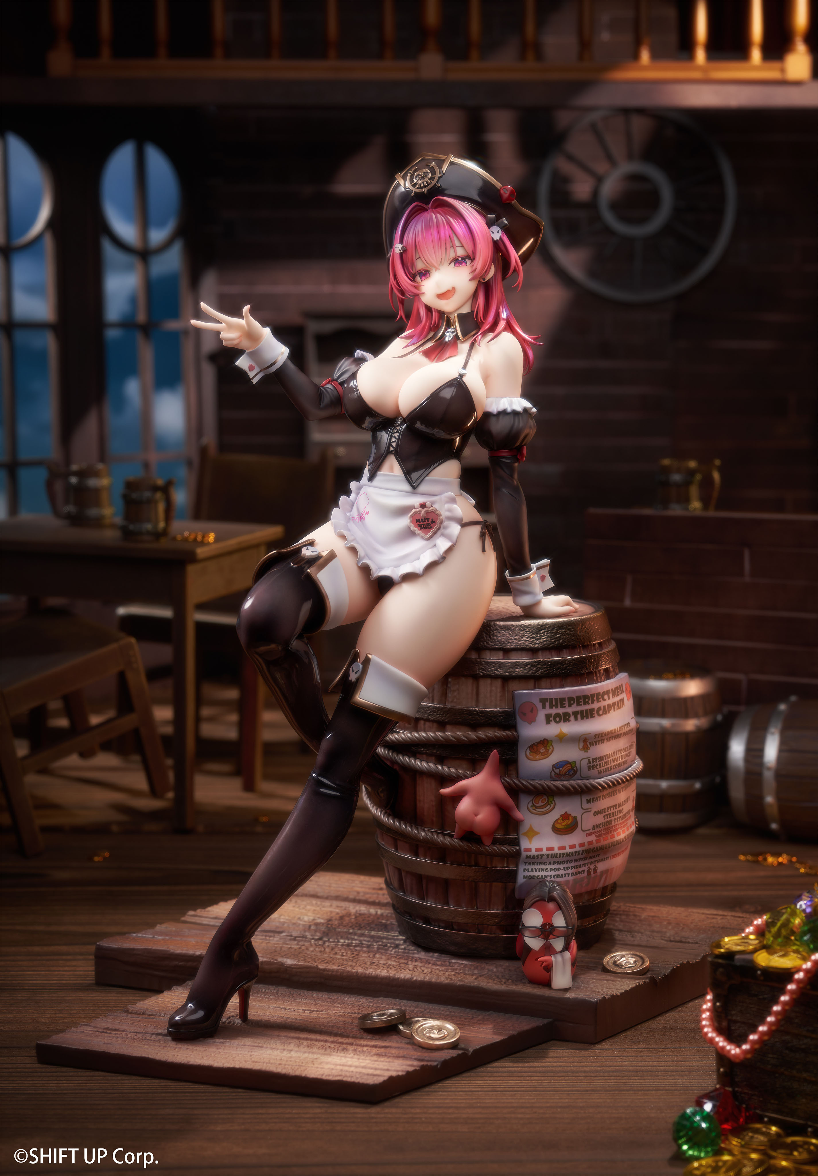 HOBBYSAKURA 勝利女神:妮姬 馬斯特：浪漫的女僕 豪華版 "GODDESS OF VICTORY: NIKKE" MAST: ROMANTIC MAID 1/4 SCALE FIGURE DELUXE EDITION 日本代理版