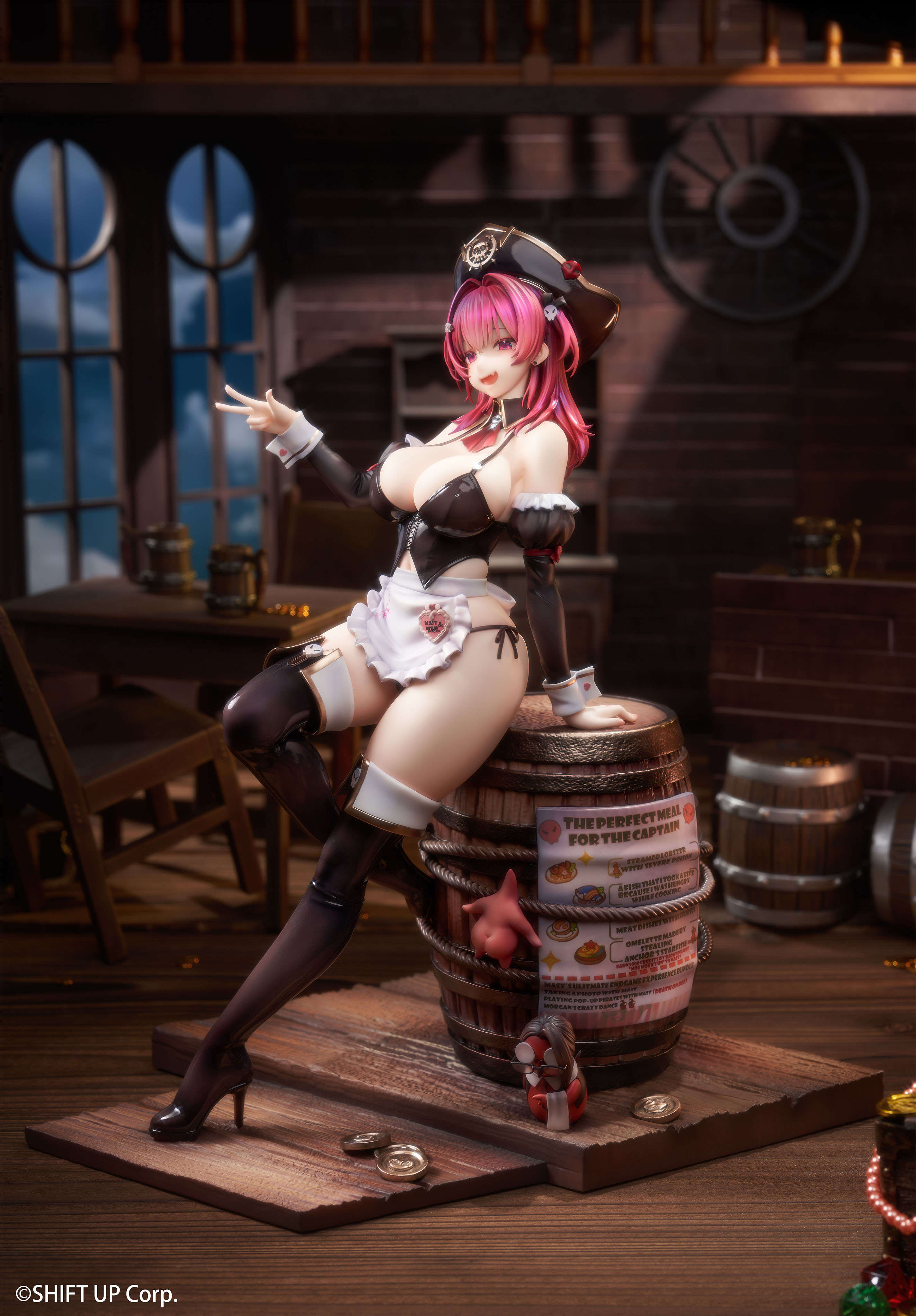 HOBBYSAKURA 勝利女神:妮姬 馬斯特：浪漫的女僕 豪華版 "GODDESS OF VICTORY: NIKKE" MAST: ROMANTIC MAID 1/4 SCALE FIGURE DELUXE EDITION 日本代理版