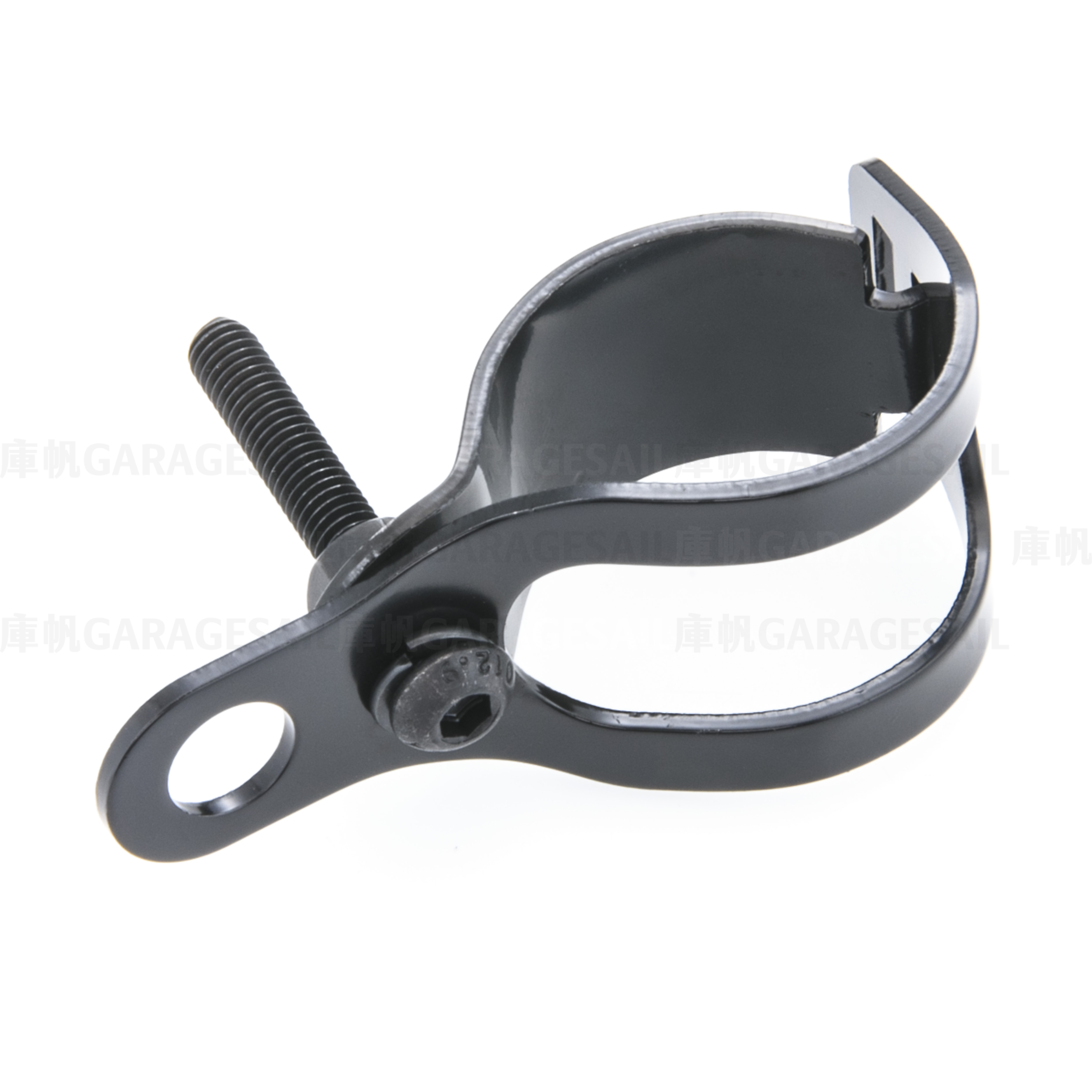 通用型 方向燈 前叉 支架 夾具 - 黑