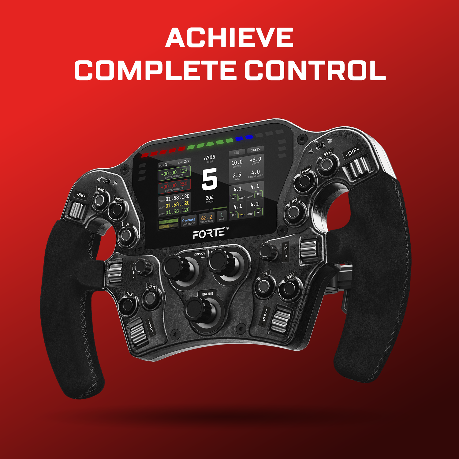 Asetek SimSport Forte® Formula Pro Steering Wheel