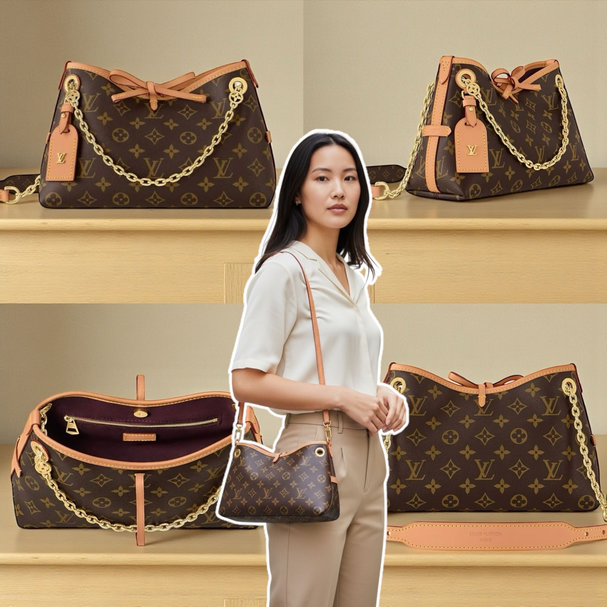 LV最新款Carryall BB手袋
