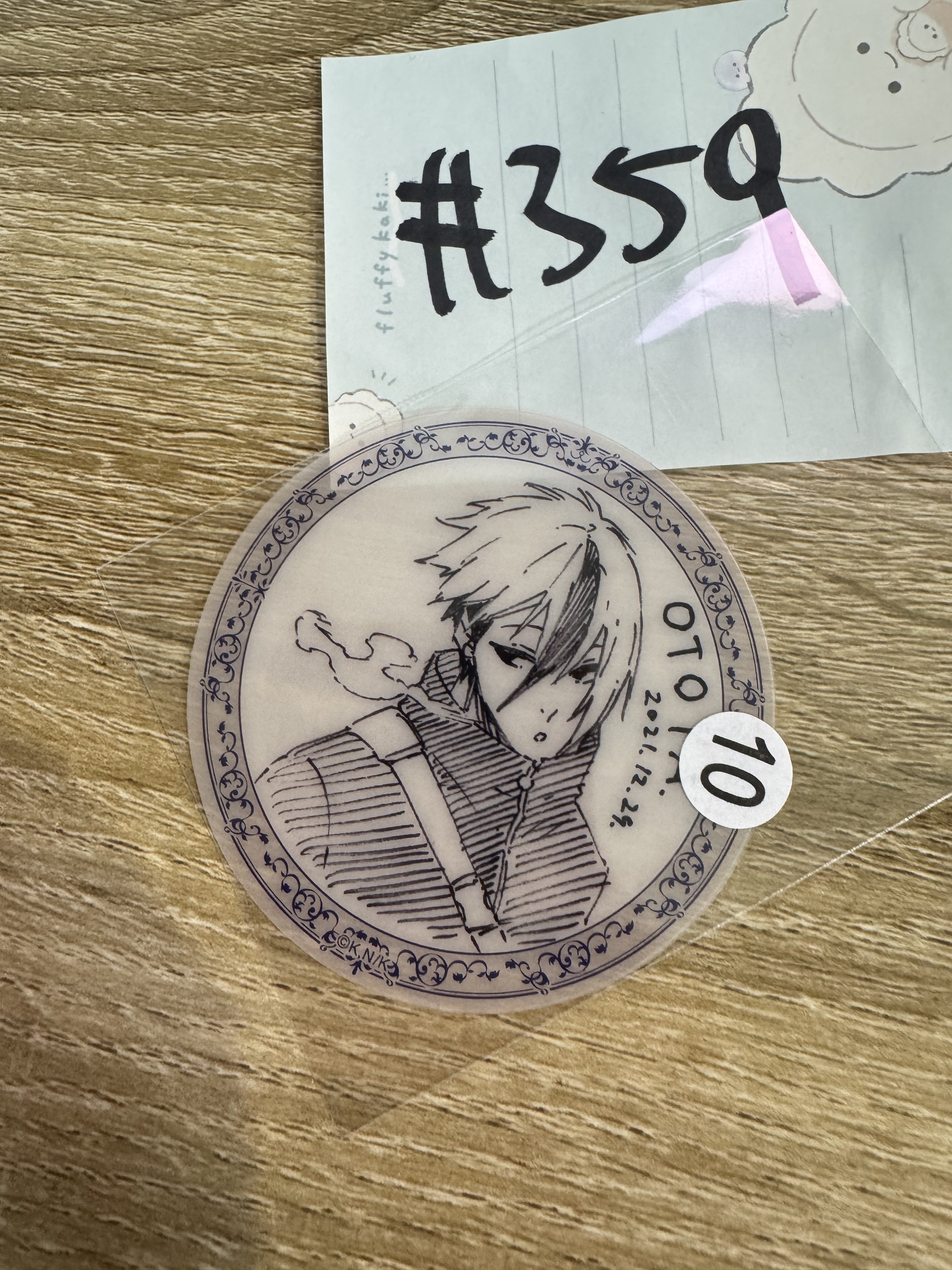 BlueLock  乙夜 膠卡#359