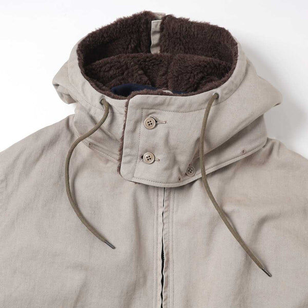 1/24 RELEASE: A.PRESSE 2026 VINTAGE WW2 US NAVY DECK HOODED JACKET (26SAP-01-54) - BEIGE PRE ORDER ITEM (預訂中)