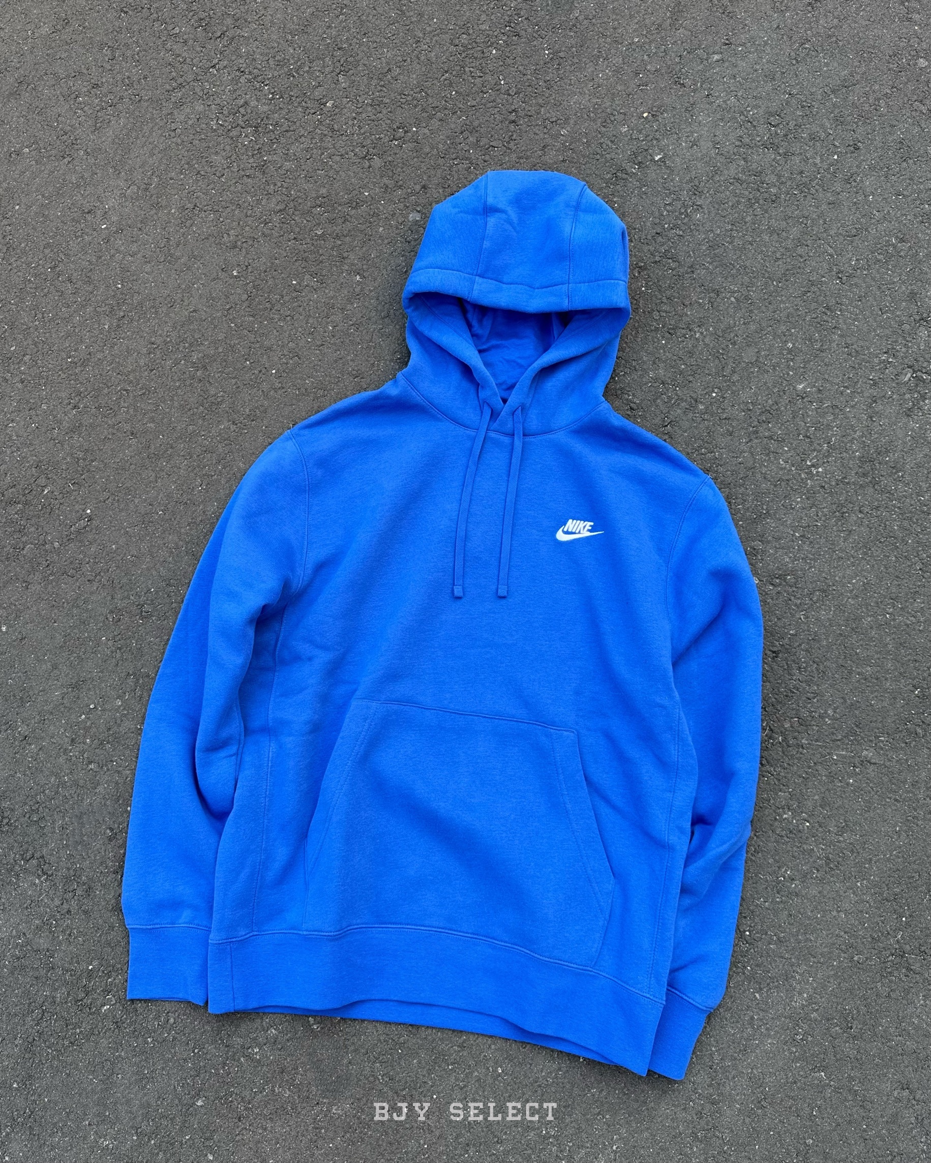 #現貨 NIKE 刺繡LOGO 內刷毛帽踢 BV2655-480 寶藍