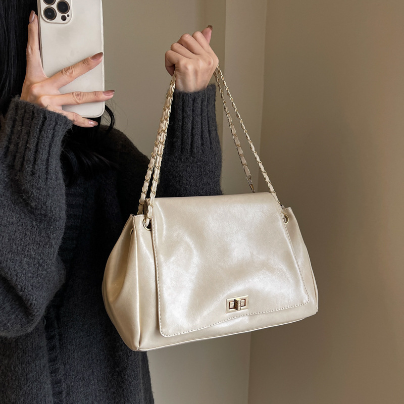 Minimalist Retro Chain Shoulder & Crossbody Bag