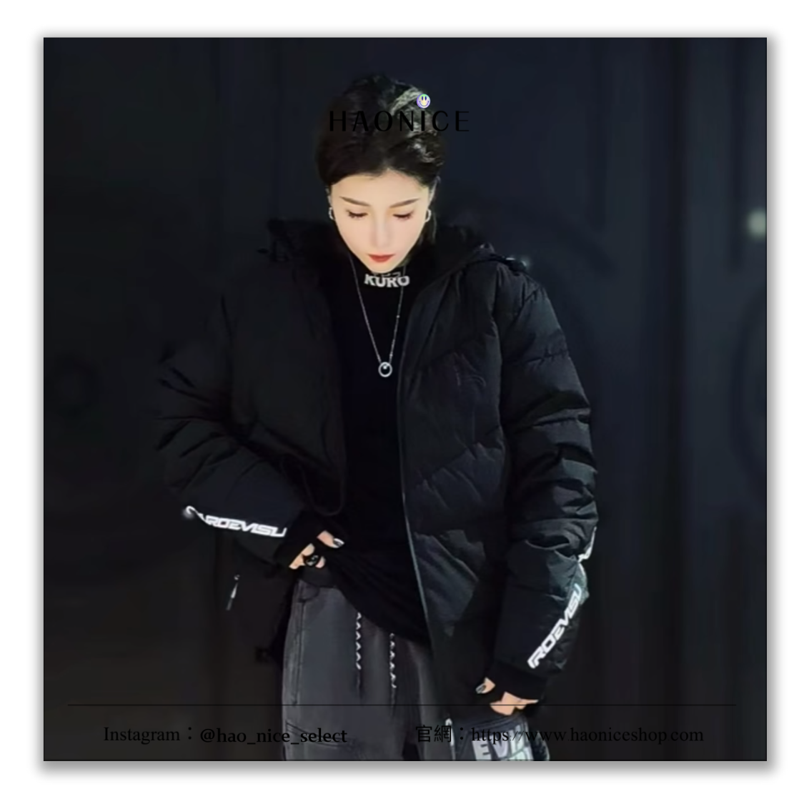 【HAO NICE】100%日本大阪正品 山根英彥EVISU KURO福神🇯🇵經典海鷗logo 線條感 連帽外套 羽絨服 羽絨外套