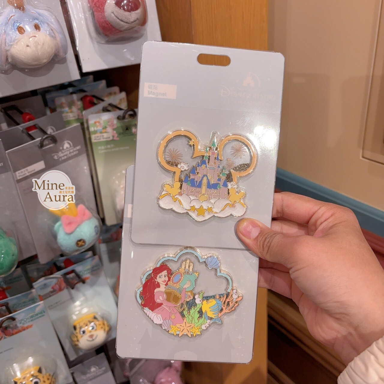 公主系列 Princess Line 城堡 造型 磁鐵 -上海迪士尼樂園