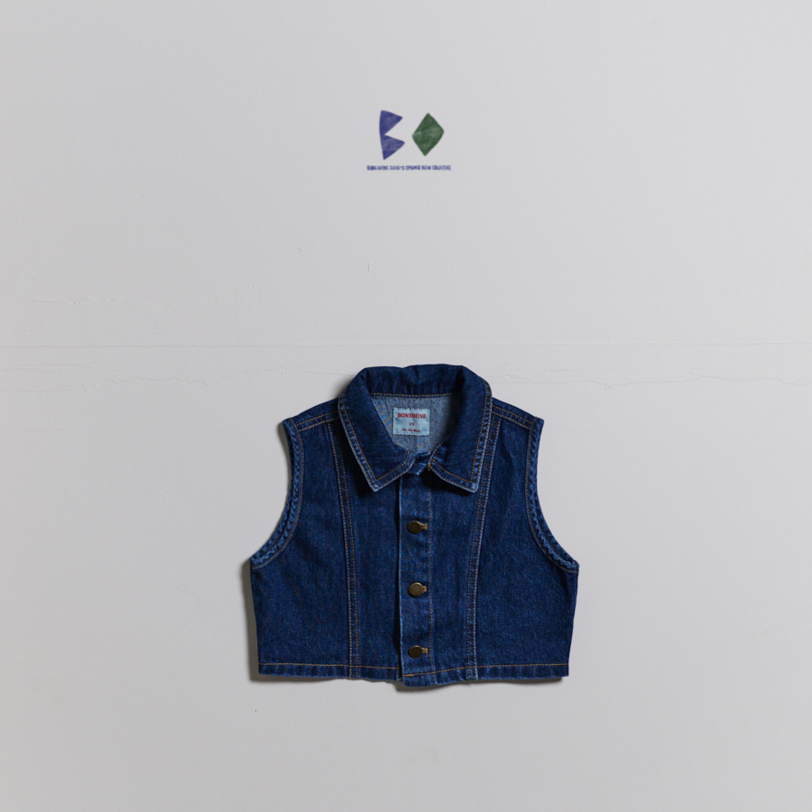 韓國限量丹寧背心