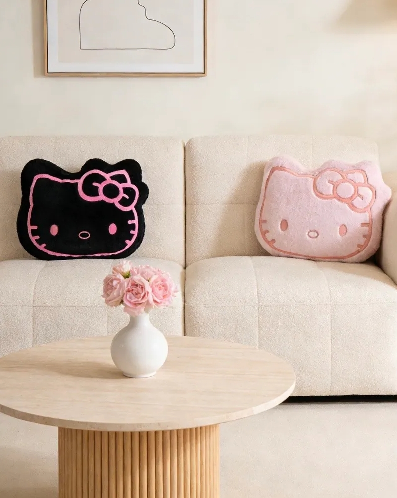 HELLO KITTY 大頭靠枕抱枕 40CM 3款