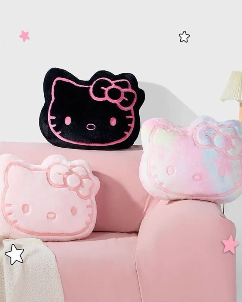 HELLO KITTY 大頭靠枕抱枕 40CM 3款