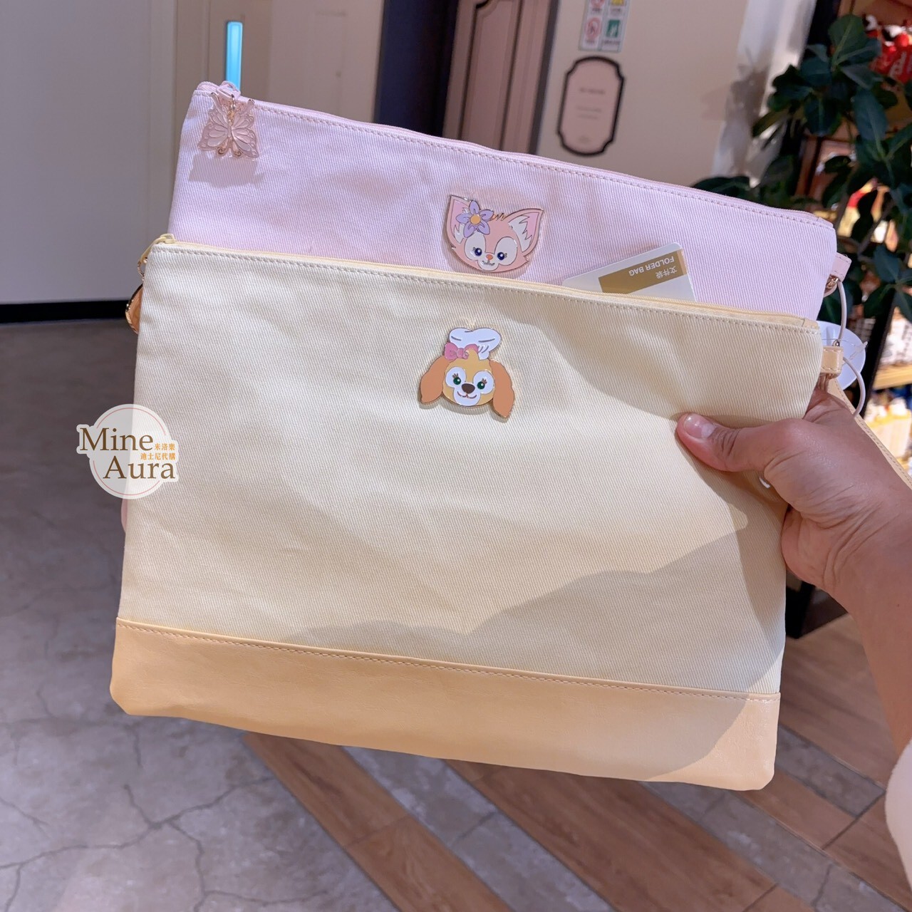 潮流色系列 可琦安 餅乾 CookieAnn 文件 收納袋 文具用品 -上海迪士尼樂園