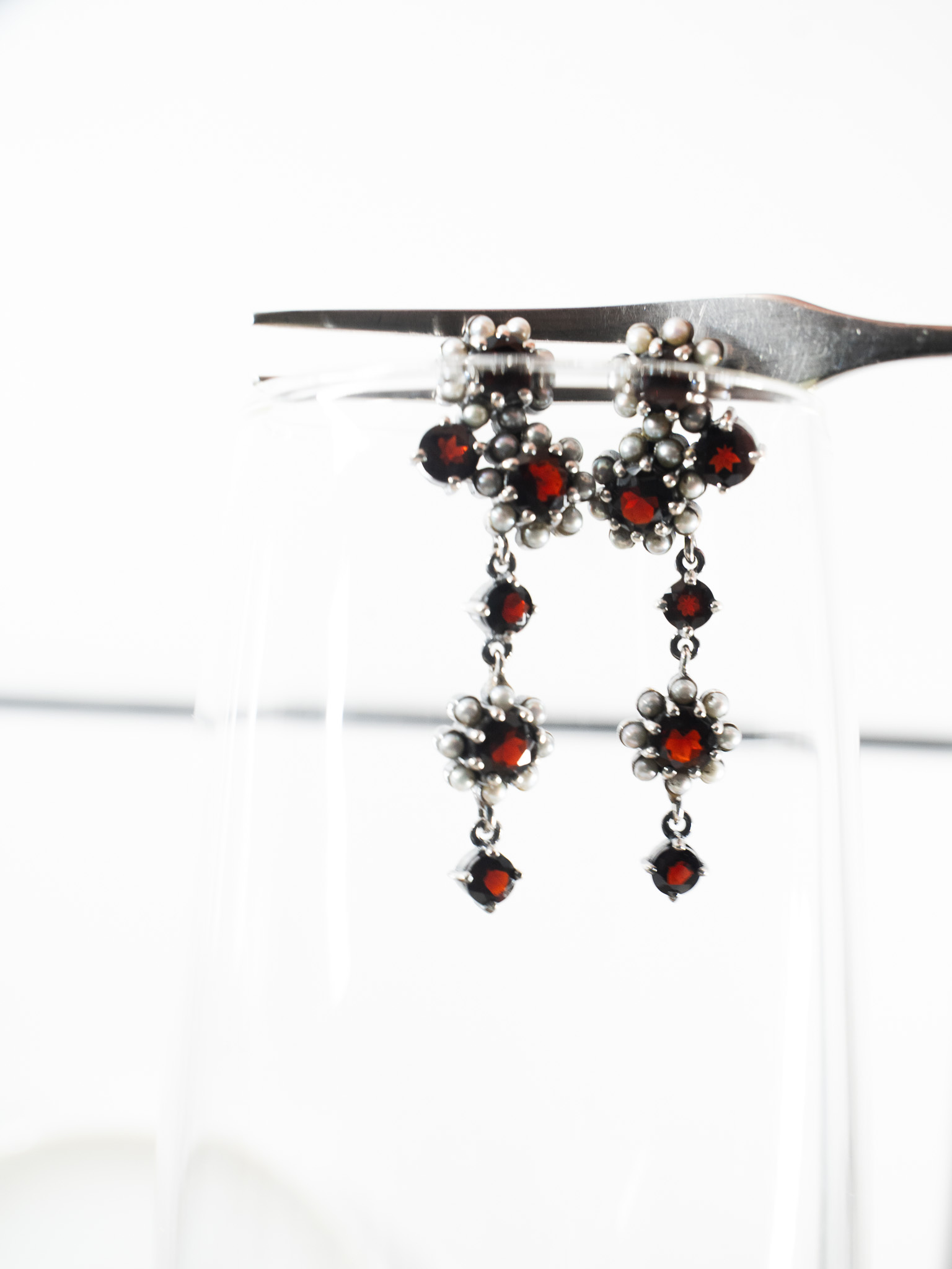 小花串串耳環（OP1755）