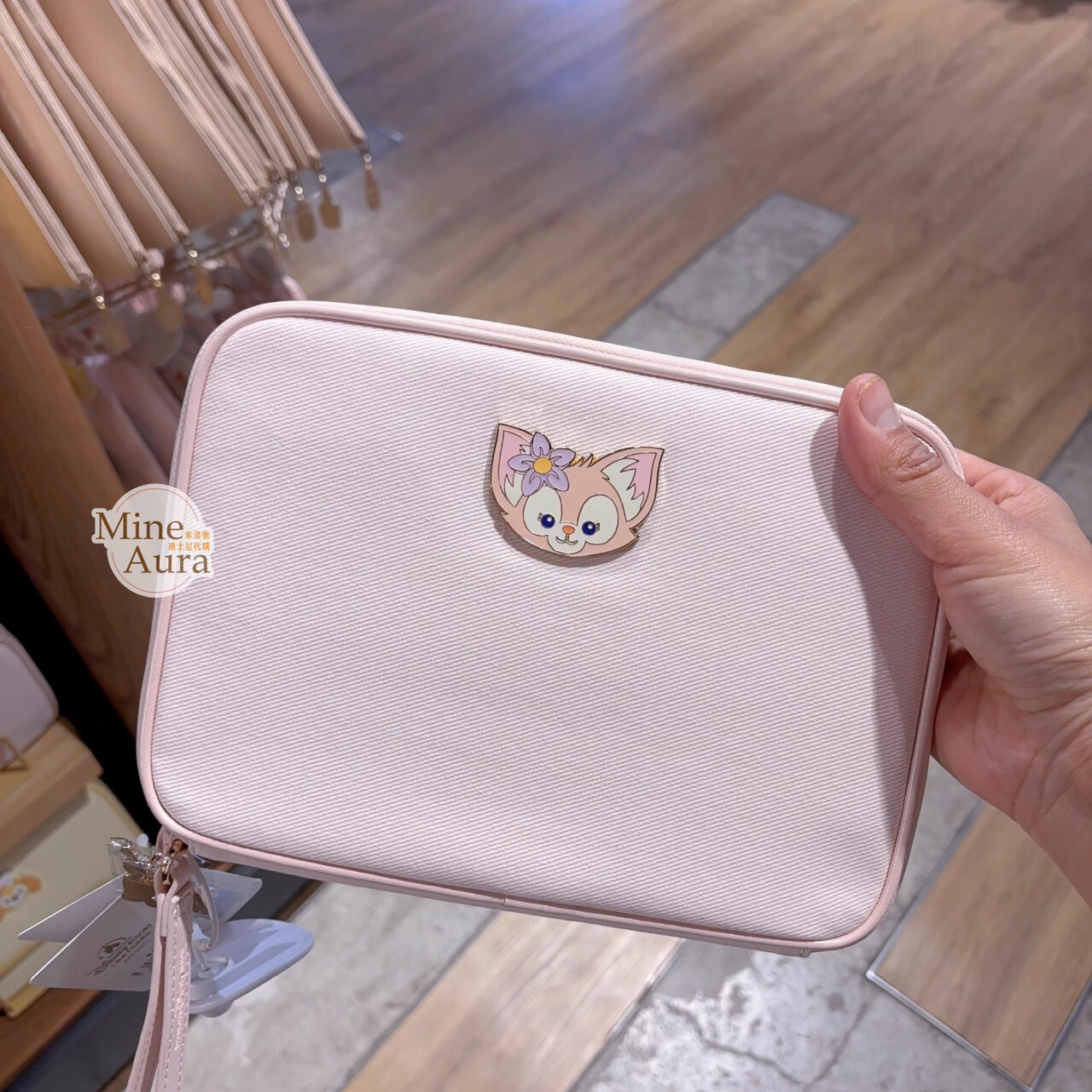 潮流色系列 玲娜貝兒 Lina bell 文具 收納包 文具用品 -上海迪士尼樂園