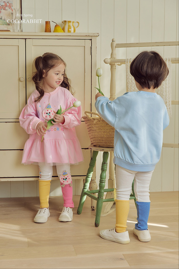 正韓春Coco Rabbit 兩色毛絨餅乾內搭褲