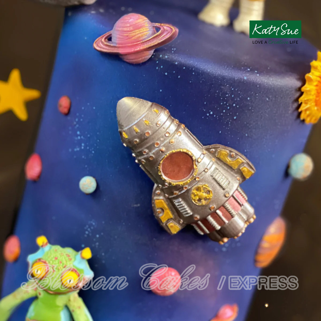 Katy Sue Rocket Silicone Mould