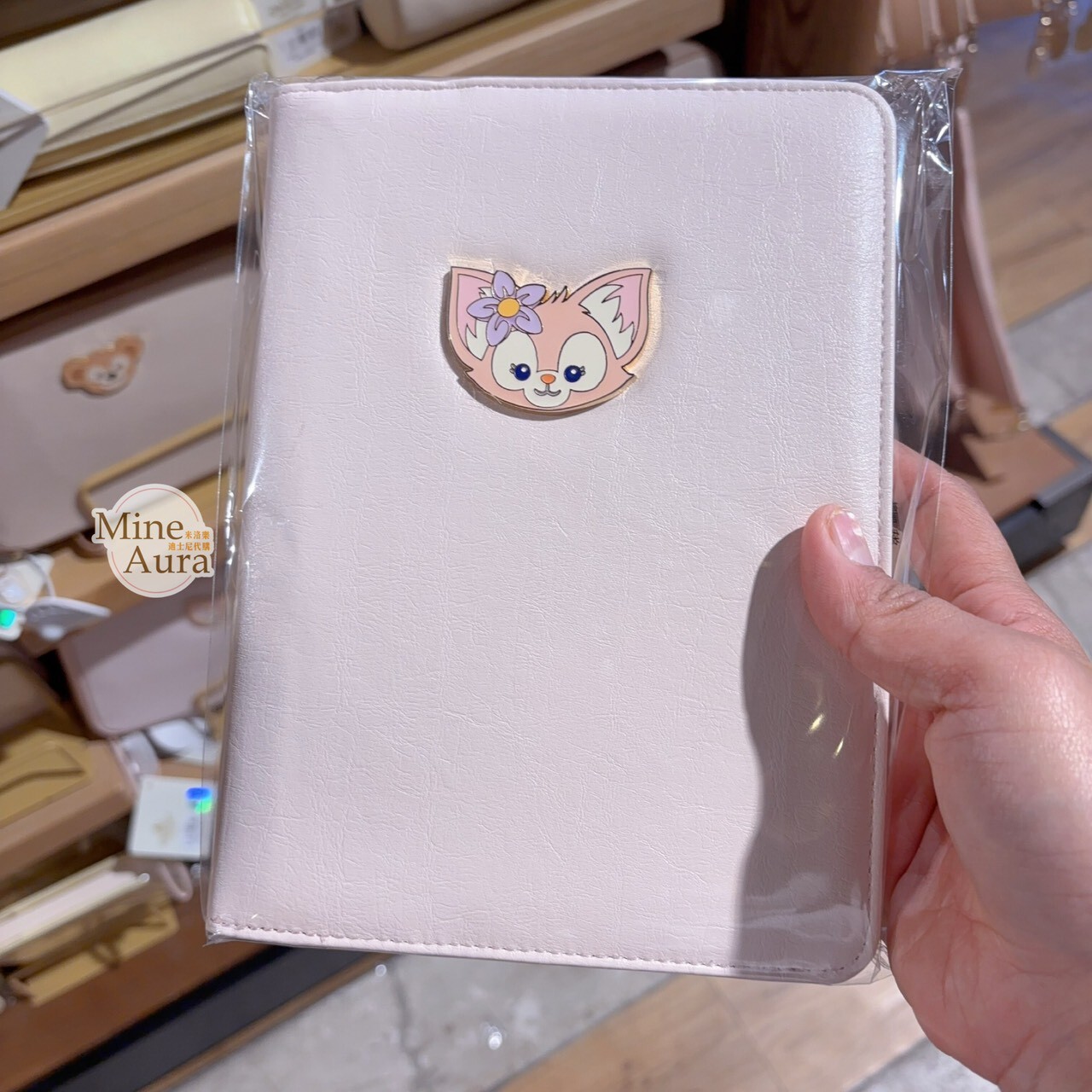 潮流色系列 玲娜貝兒 Lina bell 筆記本 記事本 -上海迪士尼樂園