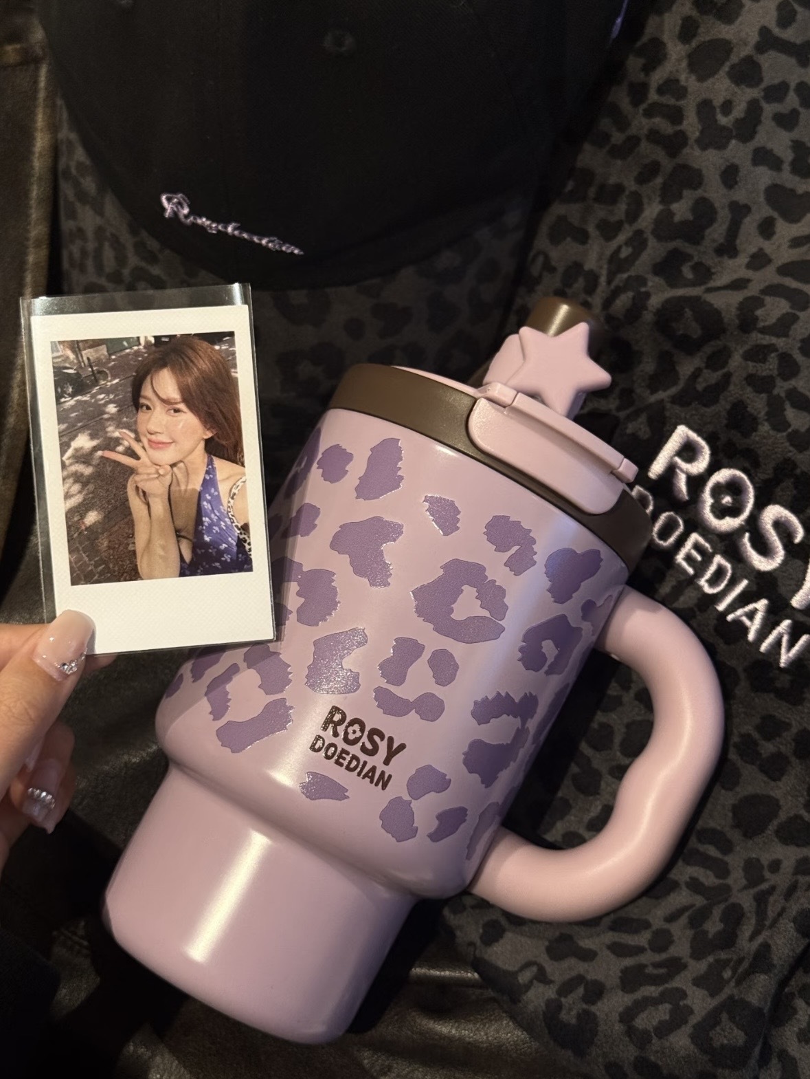 代購-趙露思 ROSYDOEDIAN 多喝熱水778保溫杯 吸管杯  700ml