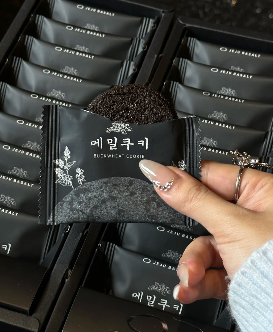 現貨 Jejubasalt 濟州蕎麥餅乾禮盒
