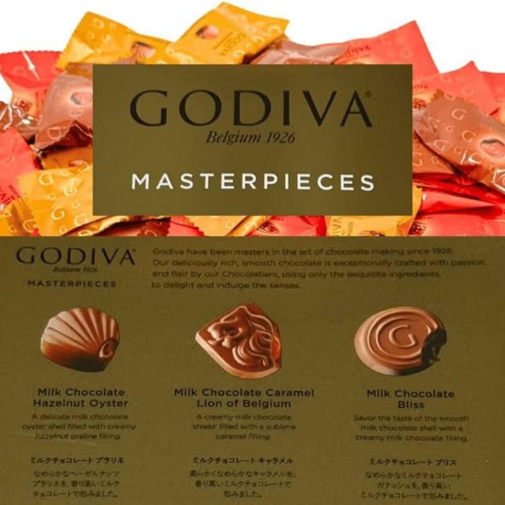 【直播】LX012439 GODIVA精選綜合牛奶巧克力 360g