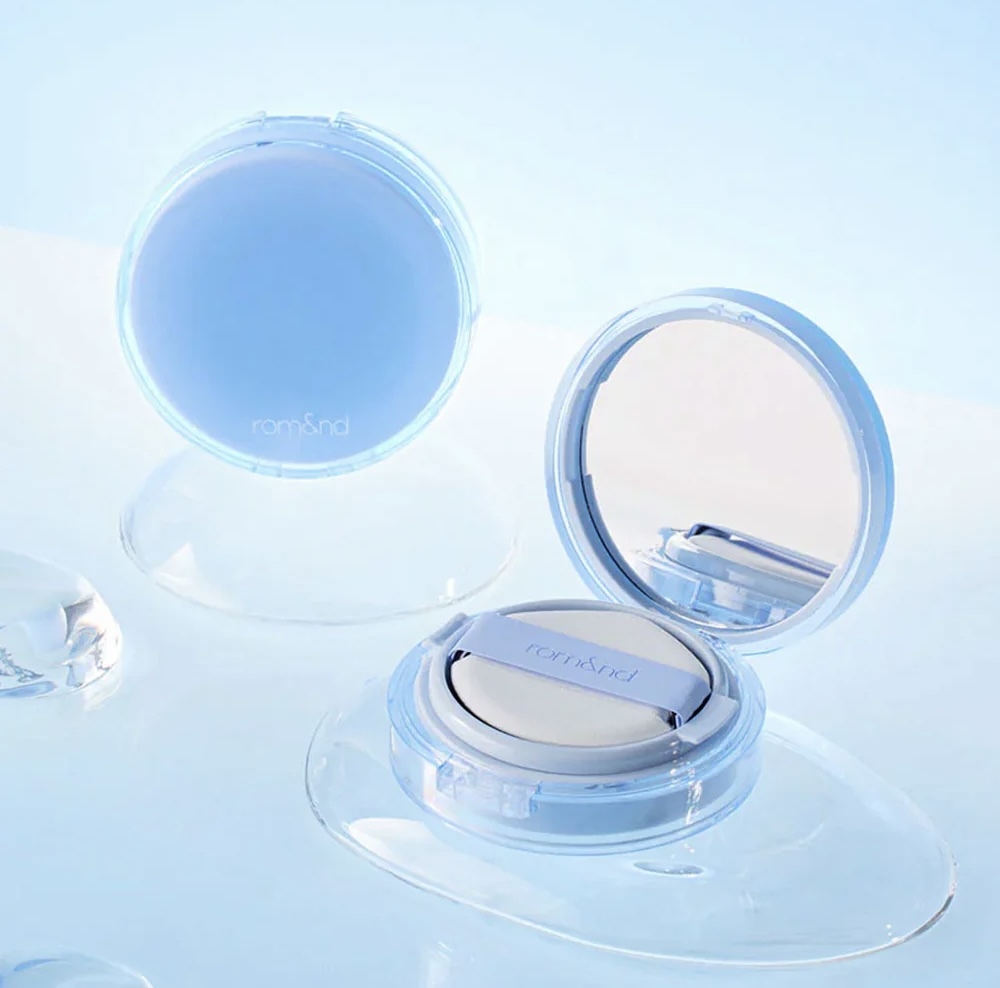 現 貨 ｜Romand Bare Water Cushion 水感光澤純素氣墊粉底 20g SPF38 PA++++