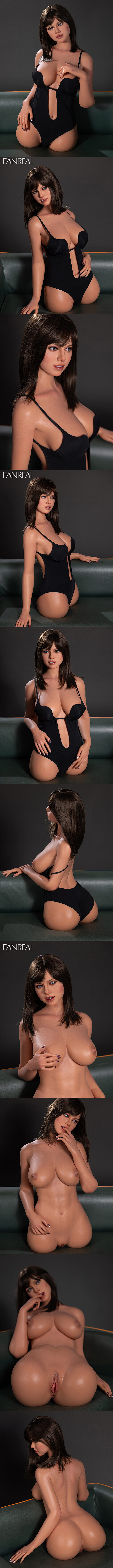 FANREAL T95cm半身 G胸 Maria 深膚 擬真矽膠娃娃 凡瑞 silicone sex doll torso