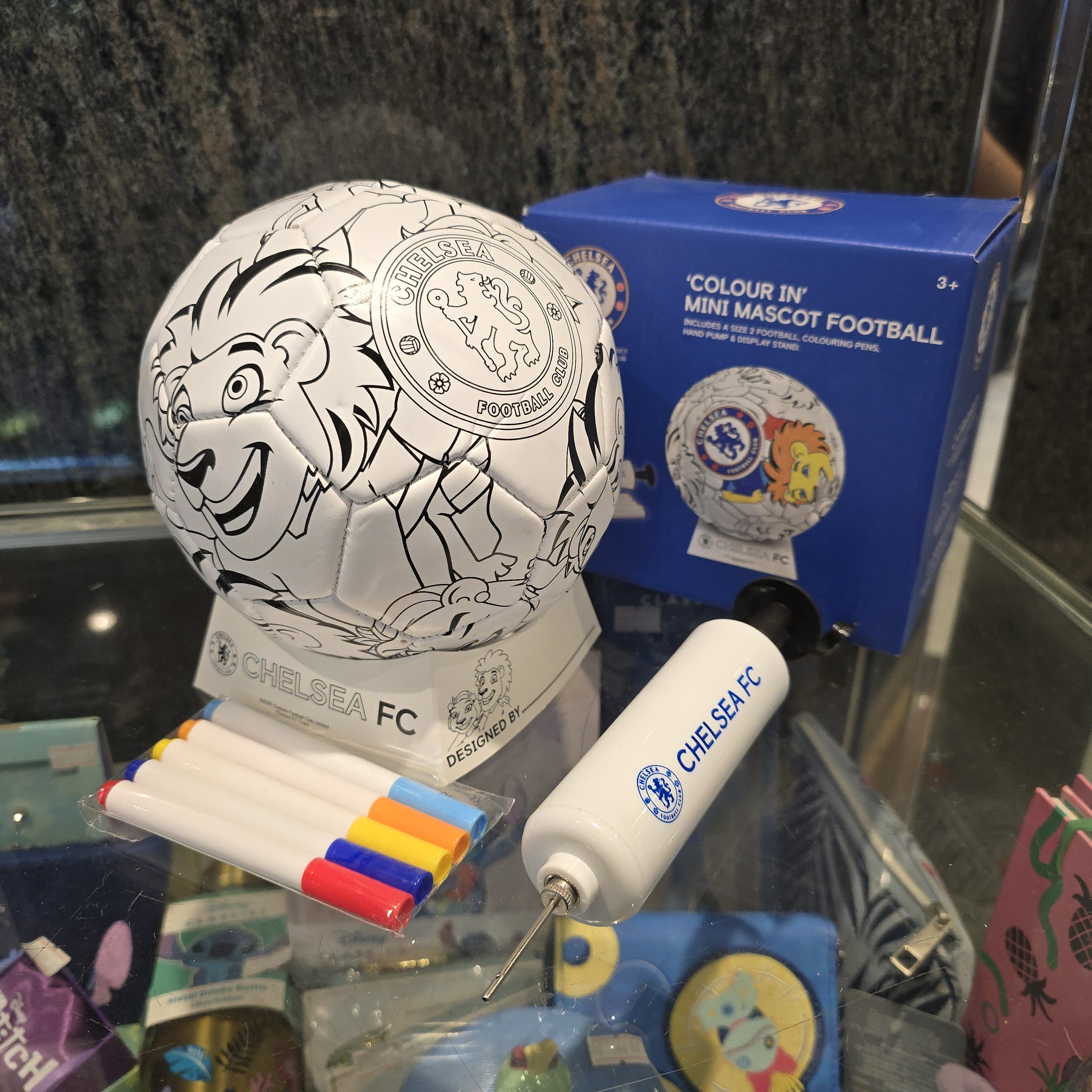 車路士填色足球套裝