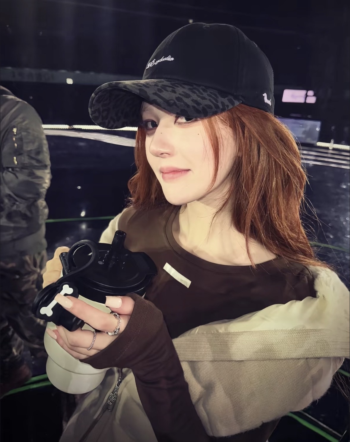 代購-ROSYDOEDIAN 自帶圓頭頂 韓系簡約 棉 鴨舌帽