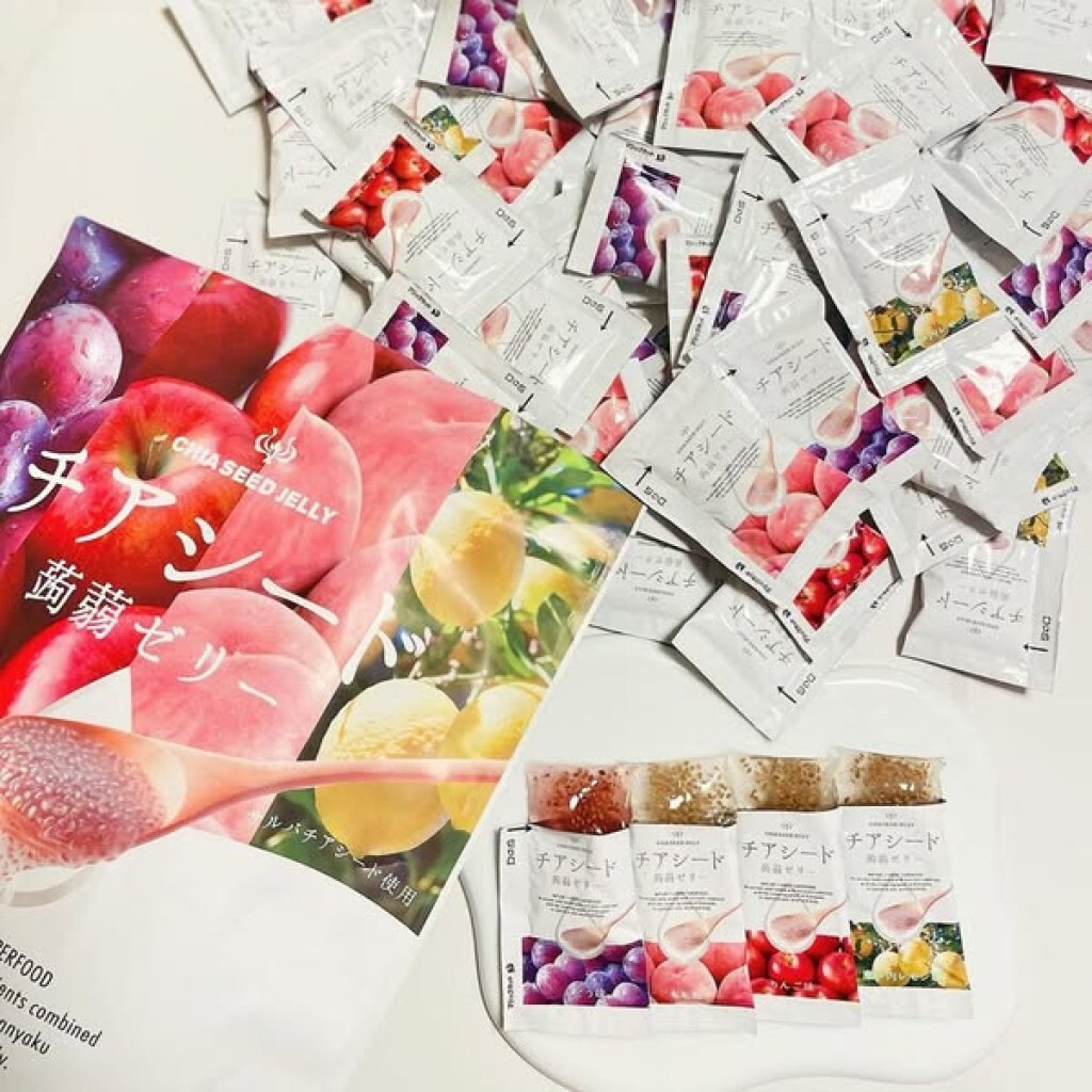 【直播】LX012449 綜合水果風味奇亞籽蒟蒻果凍 60枚入