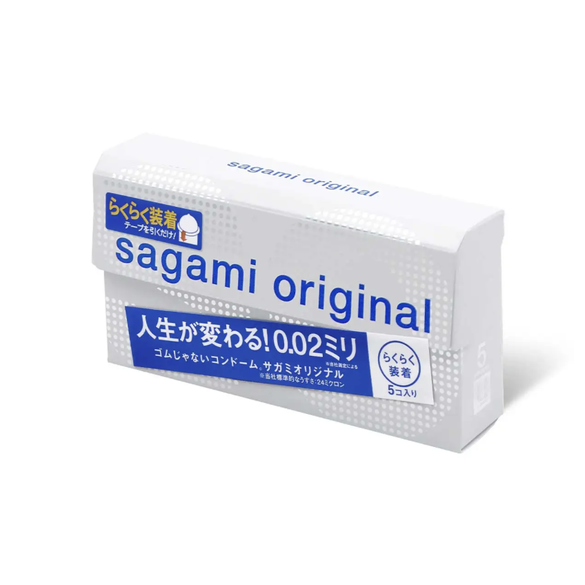 Sagami 0.02 快閃 (第二代) 5片裝 PU安全套 (日版)