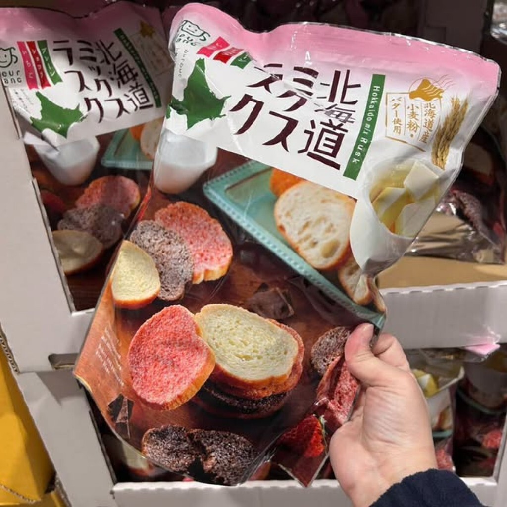 【直播】LX012454 北海道綜合風味烘烤麵包脆餅 290g