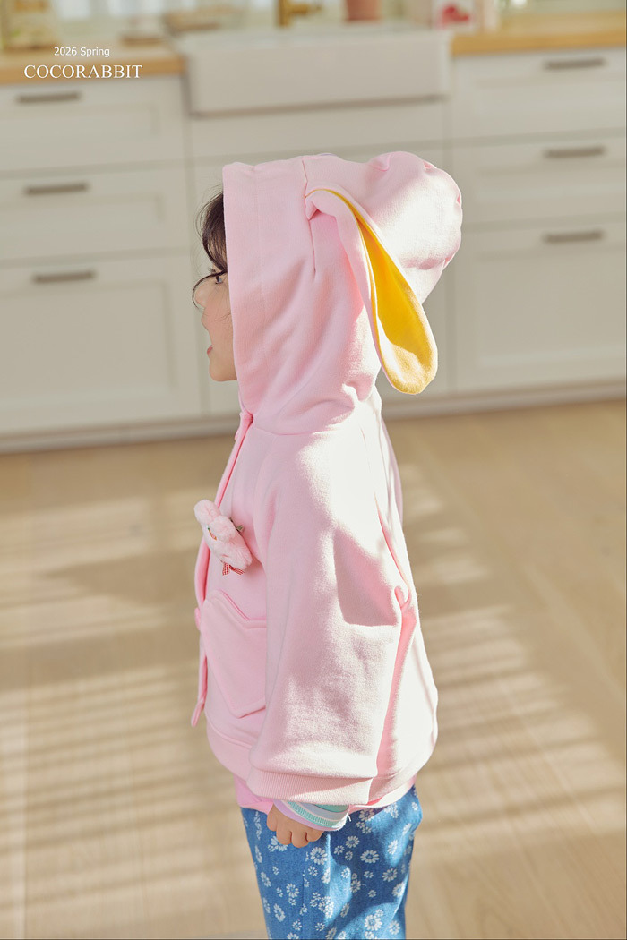 正韓春Coco Rabbit 兩色兔兔連帽外套
