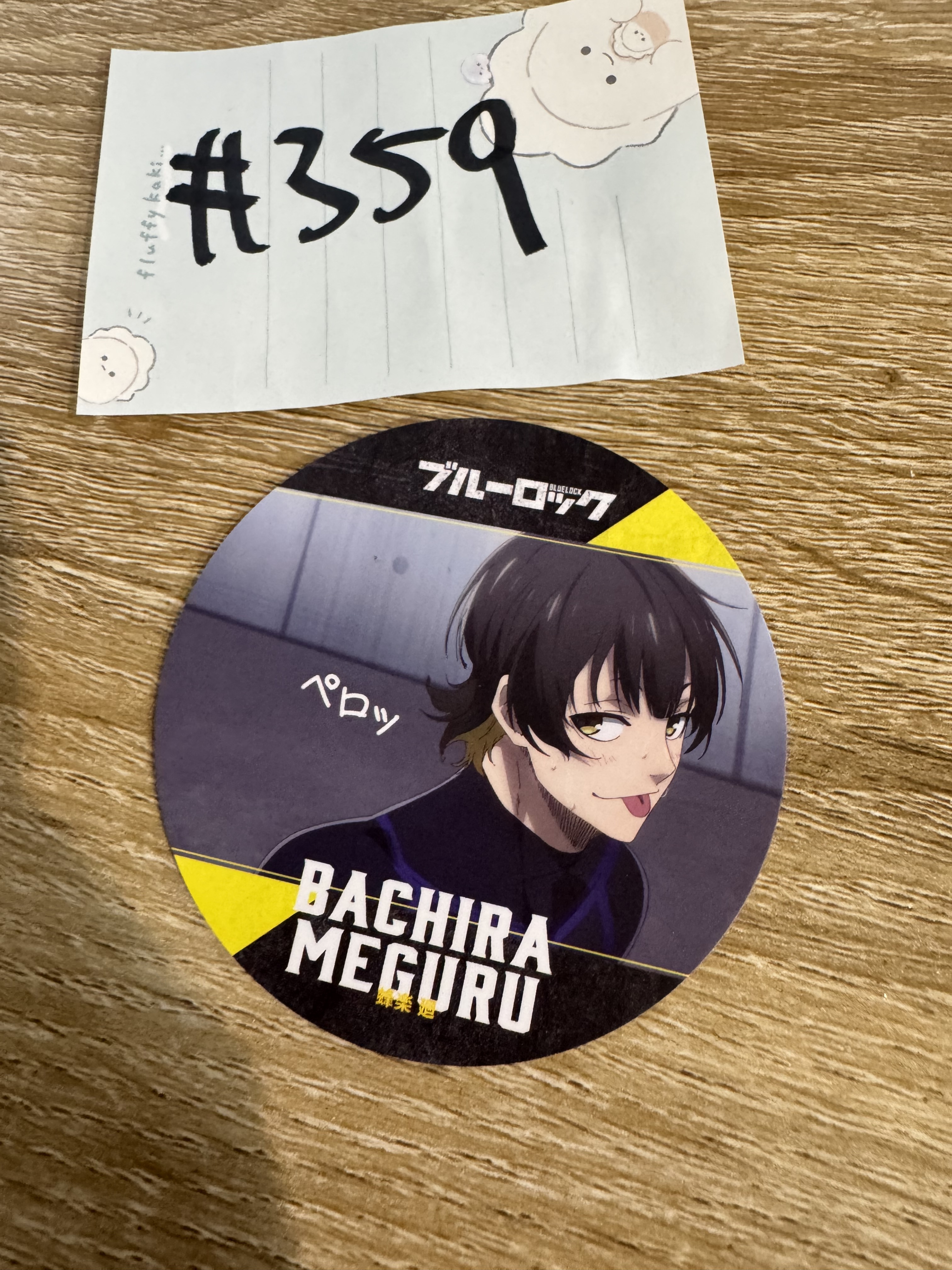 BlueLock  蜂樂 杯墊#359