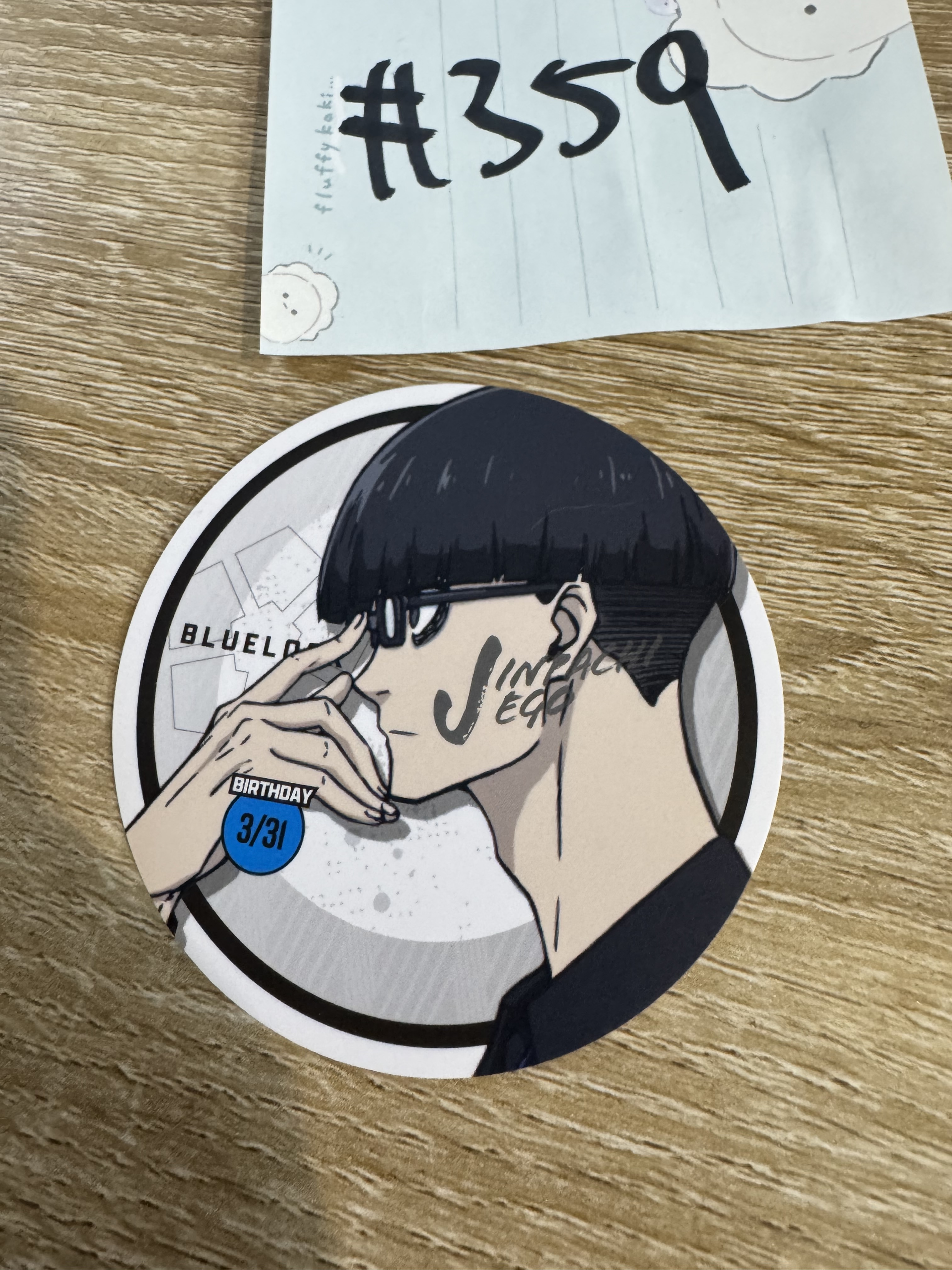 BlueLock  繪心 杯墊#359