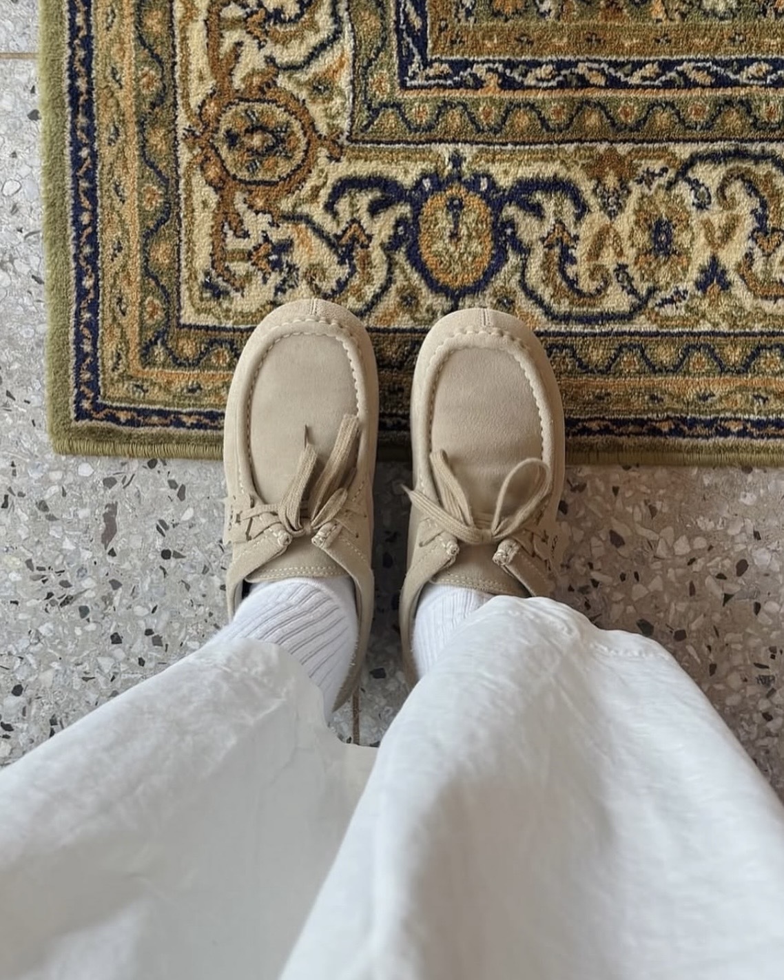 <情侶一起穿💖> 韓國 23.65 NUTTY 牛皮 增高 袋鼠鞋 兩色