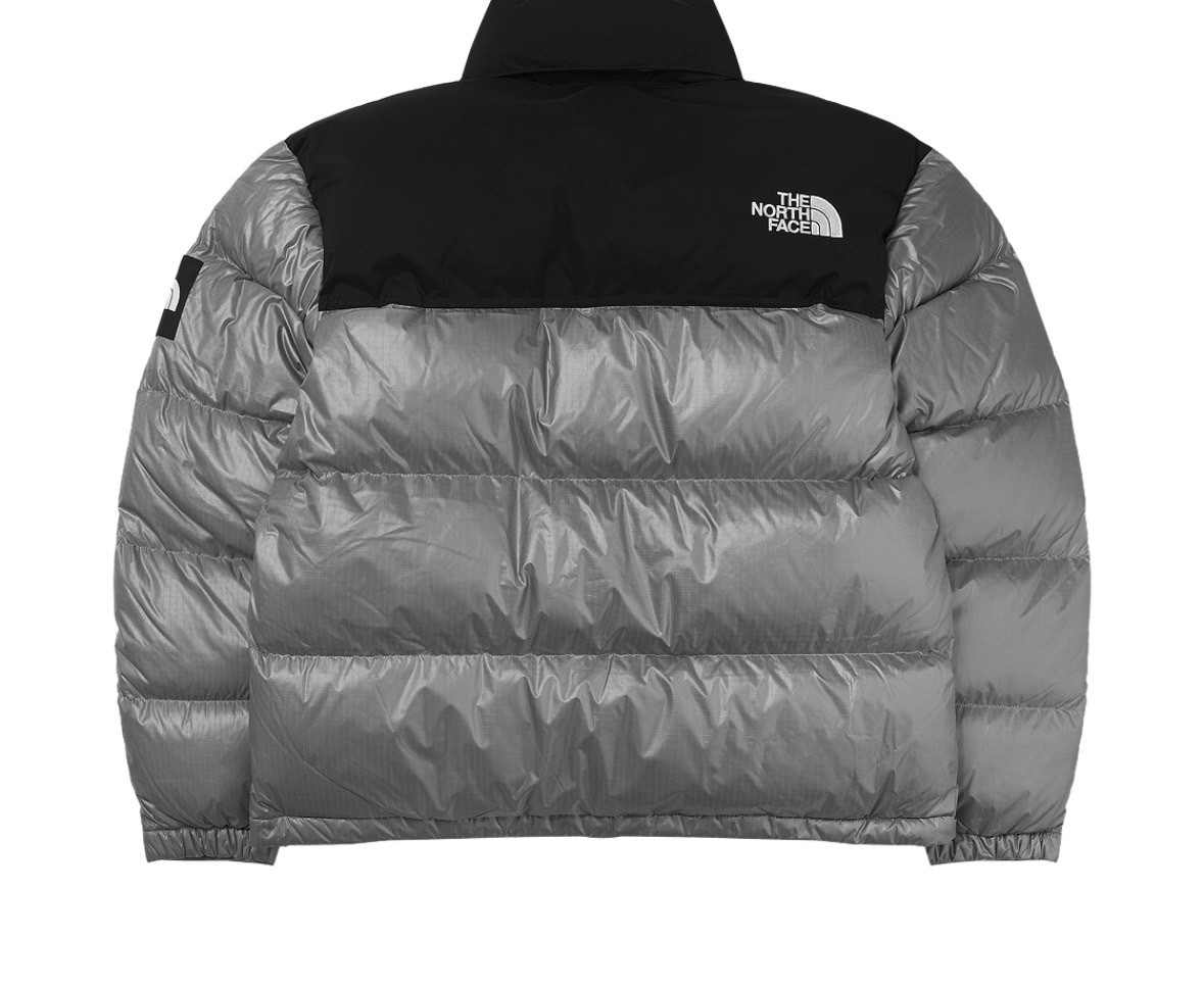 ［The North Face ］北臉White Label Novelty Nuptse 羽絨外套 淺灰色