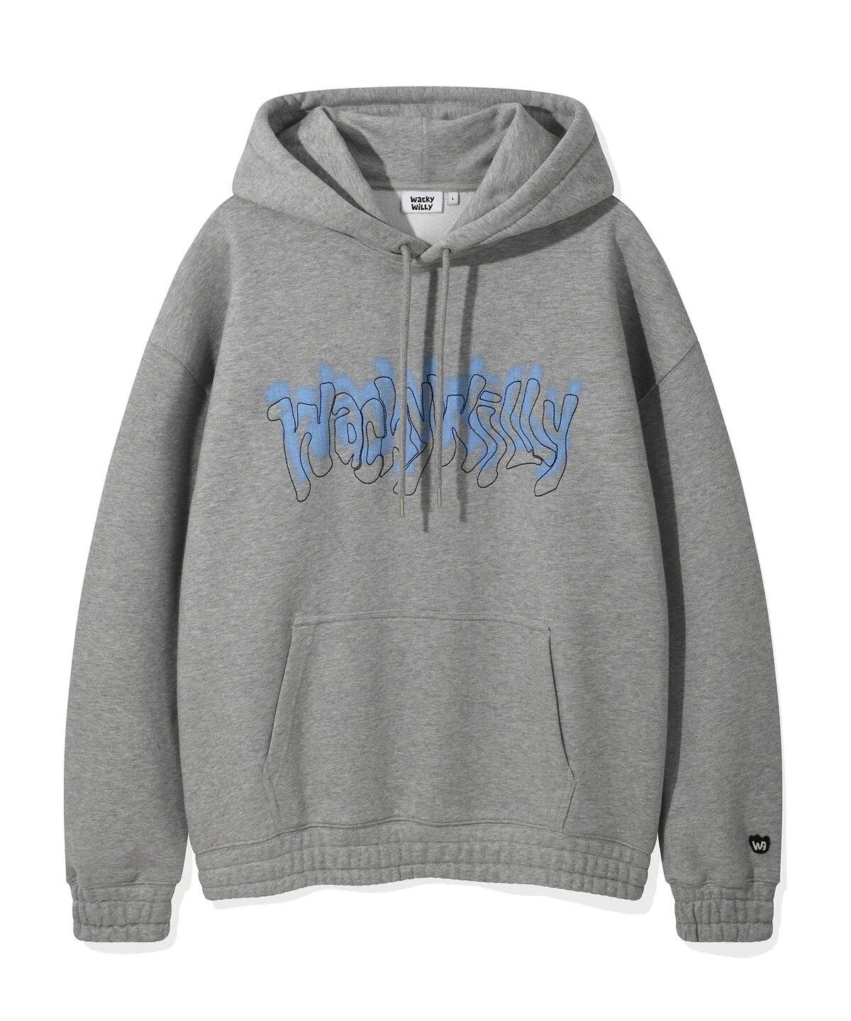 【OWN】Wacky Willy 長袖 上衣 帽踢 塗鴉 秋冬新品 綠色 灰色 不分男女