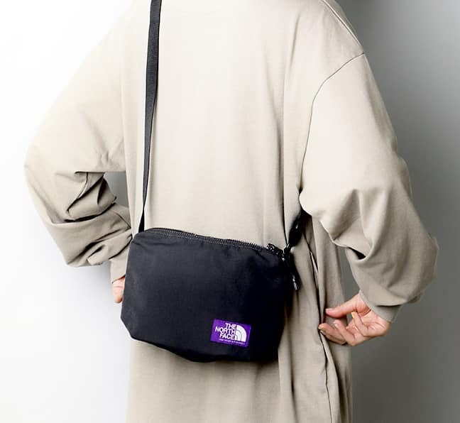The north face purple label 紫標隨身小單肩包