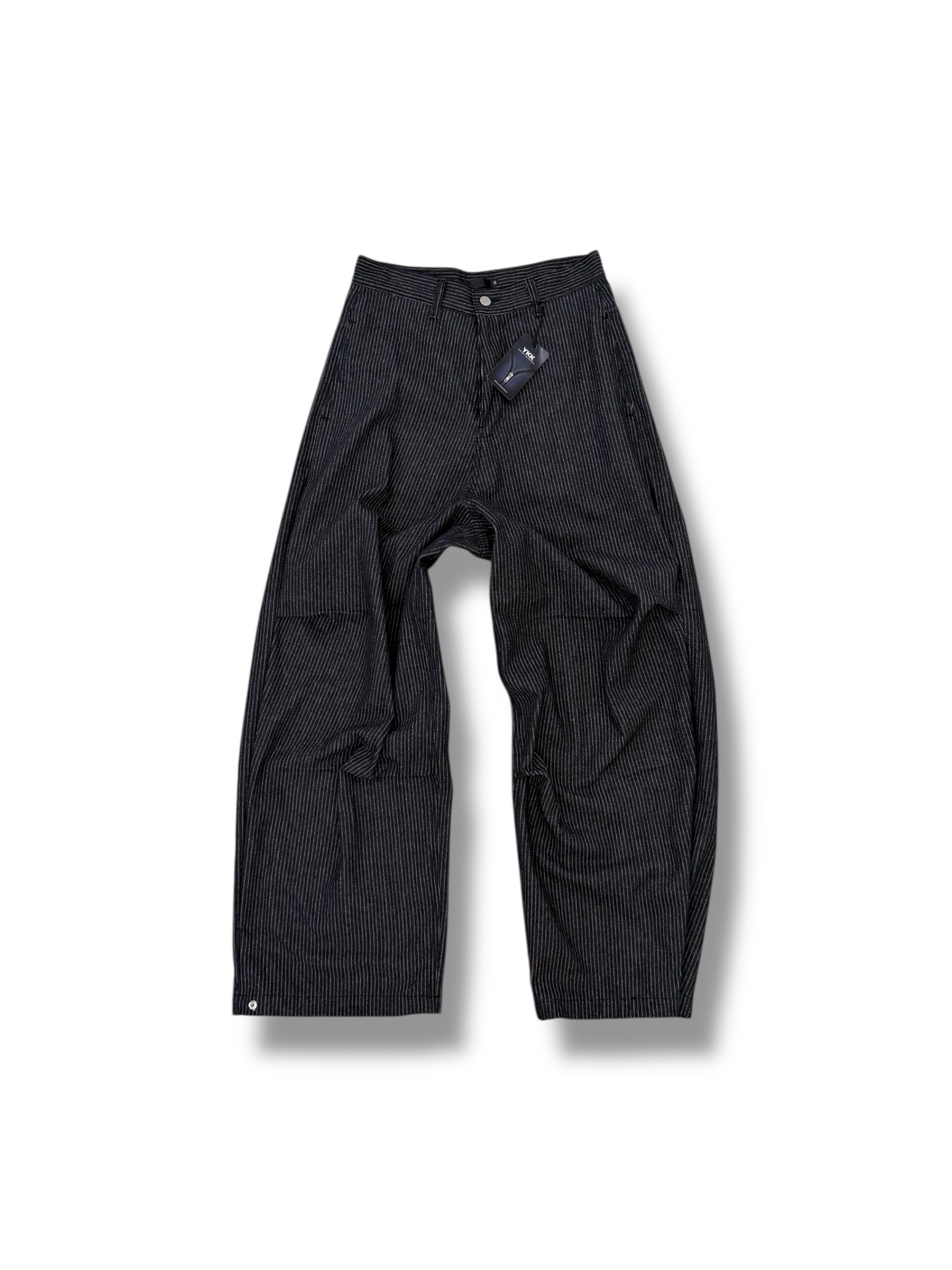 SYMPHONY 褲子-燈芯絨直條紋褲