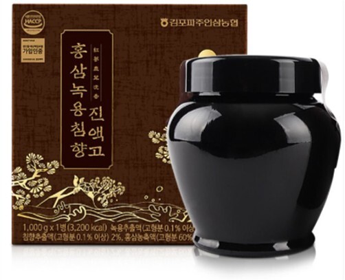 【現貨】AW012401 韓國紅蔘鹿茸沉香濃縮液 1kg