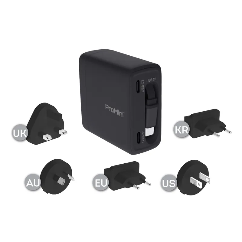 Magic-Pro ProMini GTC70 PD3.0 GaN 70W 內置線旅行快速充電器