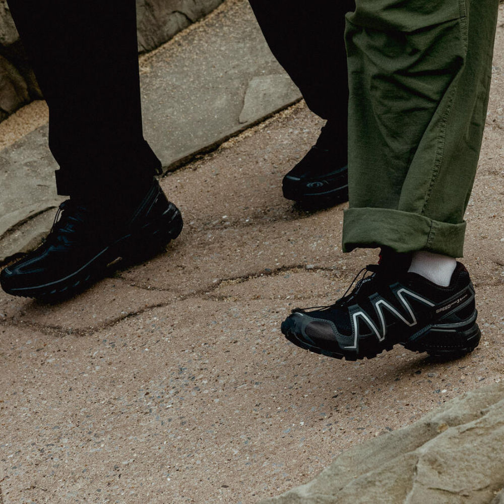 【代購】SALOMON Speedcross 3 越野機能跑鞋｜防滑抓地 減震包覆 戶外登山健行鞋 男女同款｜黑色